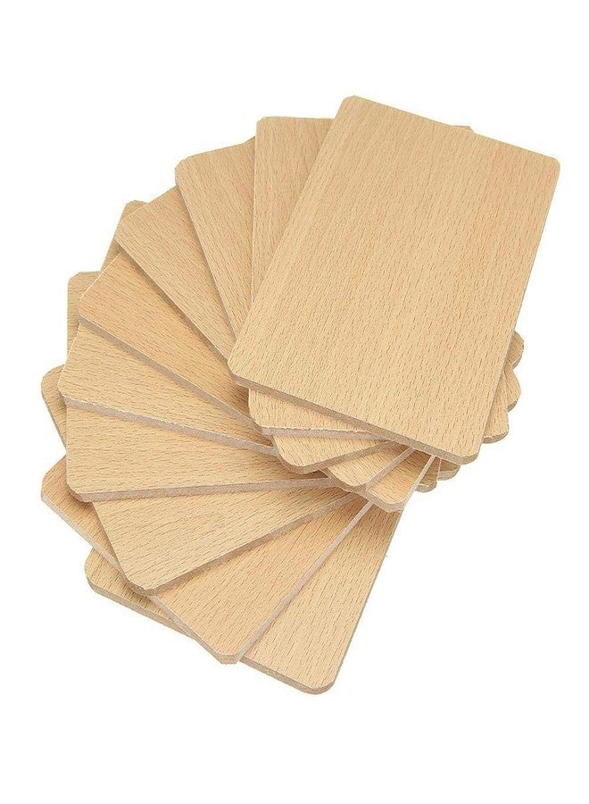 Orgner Zealand Pine MDF Unfinished Panel Grade E-1 Board Panel Blanks. Art & Craft, Painting Decorating and DIY Projects Pack of 40 - Size : 6 x 4 inch - 2.5 mm Thick - Image 1